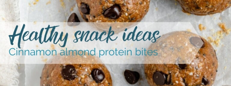 healthy snack ideas protein bites recipe